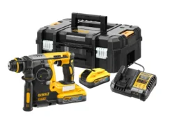 DeWALT Gereedschap - 18V ACCU Combihamer SDS Plus, 2x Accu 5,0 Ah POWERSTACK, Oplader DCH273H2T