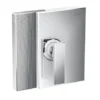 Axor Edge - Afbouwdeel Voor Douchekraan, Chroom/diamond Cut 46651000