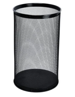 Sanela Draad Prullenbak - Prullenbak 32 L, Zwart SLZN 98E