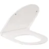 Kludi Resa D - Toiletzitting Slim, SoftClosing, QuickRelease, Glanzend Wit 24WCS43S