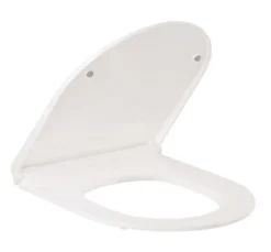 Kludi Resa D - Toiletzitting Slim, SoftClosing, QuickRelease, Glanzend Wit 24WCS43S