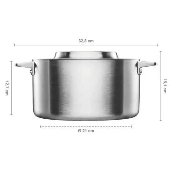 FISKARS Keukenapparatuur - Pan Met Deksel, Inhoud 5 L 1067640 2 FISKARS Keukenapparatuur - Pan Met Deksel, Inhoud 5 L 1067640 - Afbeelding 2