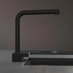 Hansgrohe M81 - Aquno Select 250 Keukenkraan Met Uittrekbare Sproeikop En Waterval, SBox, Mat Zwart 73830670 -Sanitino Winkel dcd204fb9be3984dcb1ff308