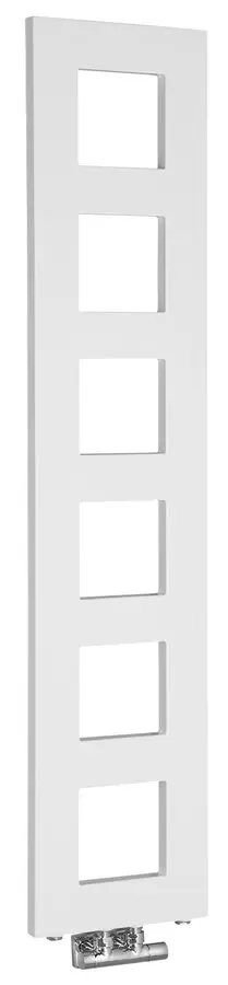 Sapho Block - Radiator, 28x133 Cm, 353 W, Mat Wit IR183