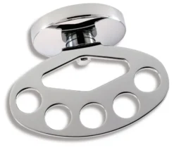 Novaservis Metalia 1 - Tandenborstel- En Tandpastahouder Opbouw, Chroom 6144,0