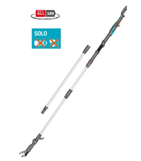 Gardena - 18V ACCU-telescopische Takkenschaar HighCut 360/18V P4A, Zonder Accu En Lader 14776-55 1 Gardena - 18V ACCU-telescopische Takkenschaar HighCut 360/18V P4A, Zonder Accu En Lader 14776-55