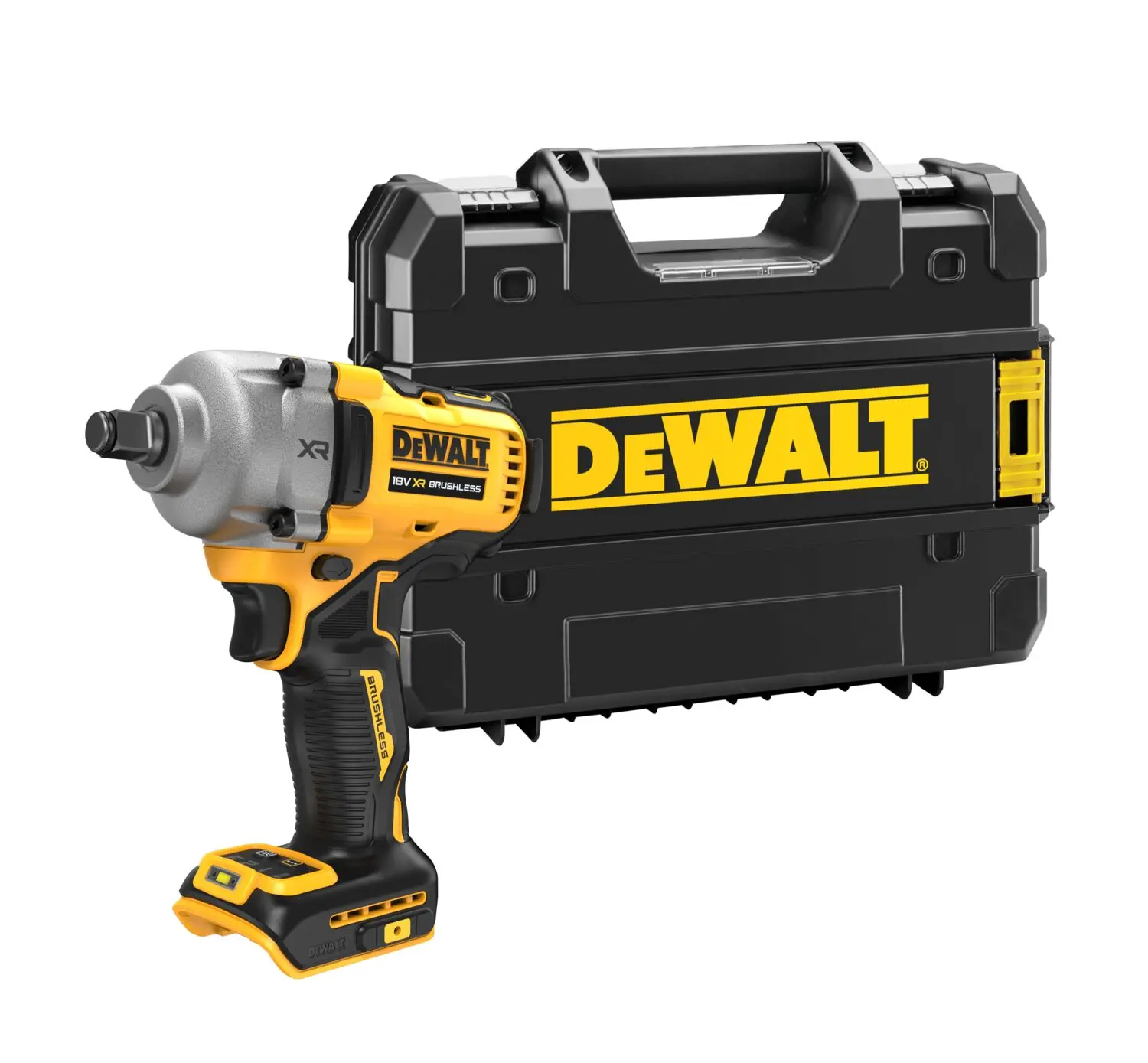 DeWALT Gereedschap - 18V ACCU Slagmoersleutel, Zonder Accu En Oplader DCF891NT 1 DeWALT Gereedschap - 18V ACCU Slagmoersleutel, Zonder Accu En Oplader DCF891NT
