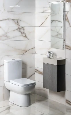 Sapho Small - Crest Fontein, 40x22 Cm, 1 Kraangat Links, Nanolagen, Witte Zandsteen AR410 -Sanitino Winkel dd6e47ea7954c788c7a15953