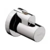 Hansgrohe Hoekstopkranen - Afdekking, Chroom 13950000