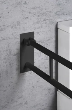 Sapho Badkamer Apparatuur - Handgreep Draaibaar 81 Mm, Zwart XH518B -Sanitino Winkel de2a27848af2a0de63580b04