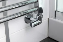 Sapho Corner - Aansluitset Thermostatische Hoekstopkranen, Rechts, Chroom CP130S -Sanitino Winkel de421fb5e3ef62097eaa342f