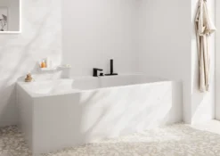 Hansgrohe Tecturis E - Badrandkraan, 3-gats Installatie, SBox, Mat Zwart 73443670 -Sanitino Winkel de45a3d76ecc6293c711ed10