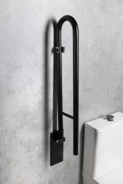 Sapho Badkamer Apparatuur - Handgreep Draaibaar 81 Mm, Zwart XH518B -Sanitino Winkel de51c87f13f33862e7d0d605