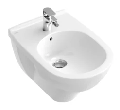 Villeroy & Boch O.novo - Wandbidet 360x560 Mm, 1 Met Kraangat, CeramicPlus, Alpine Wit 546000R1
