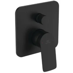 Ideal Standard Ceralife C - Inbouwkraan, Voor 2 Functies, Zijdezwart BE063XG