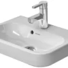 Duravit Happy D.2 - Fontein 50x36 Cm, Met Overloop, Met Kraangat, Wit 0710500000
