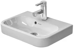 Duravit Happy D.2 - Fontein 50x36 Cm, Met Overloop, Met Kraangat, Wit 0710500000