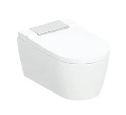 Geberit AquaClean - Sela Elektronisch Bidet Met Keramiek, Wandmontage, TurboFlush, SoftClosing, KeraTect, Wit/glanzend Chroom 146.220.21.1