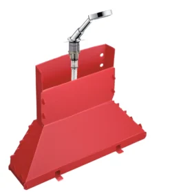 Axor Badrandmontage - Secuflex, Basisgarnituur Badrandset Met Handdouche, Chroom 19418000