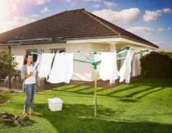 Leifheit Drogen - Droogmolen Voor Buiten Linomatic 600 Deluxe Cover 82008 -Sanitino Winkel dff7a36049d7dda182e58583