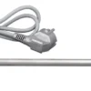 Aqualine Verwarmings Elementen - Elektrische Verwarmingsstang Met Thermostaat, Rechte Kabel, 300 W, Chroom LT67443