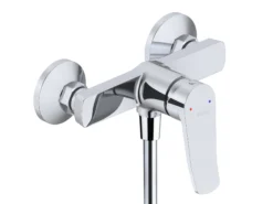 Kielle Nefia - Doucheset Met Kraan, Stang, Slang En Douchekop, Chroom 20627SN120 -Sanitino Winkel e1df0df261c404fa70365222