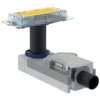 Geberit CleanLine - Ruwbouwset Douchegoot, Inbouwhoogte 90-200 Mm, Afvoer 50 Mm 154.150.00.1