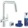 Grohe Blue Pure - Set Keukenkraan Start Met Filterfunctie, Chroom 30596000