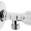 Novaservis Hoekstopkranen - Hoekventiel Zonder Filter, Chroom Z1238G