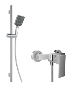 Kielle Arkas I - Doucheset Met Kraan, Stang, Slang En Douchekop, Chroom 10211SN10