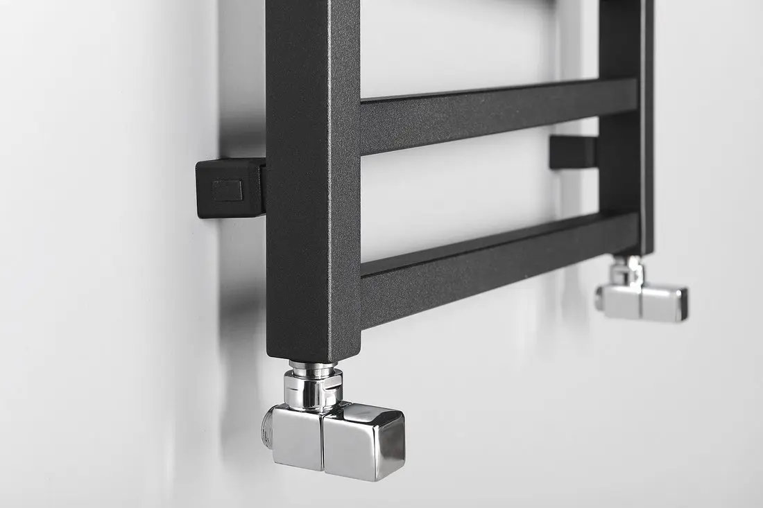 Sapho Zig - Radiator 50x110 Cm, 406 W, Antraciet ZG511A 5 Sapho Zig - Radiator 50x110 Cm, 406 W, Antraciet ZG511A - Afbeelding 5