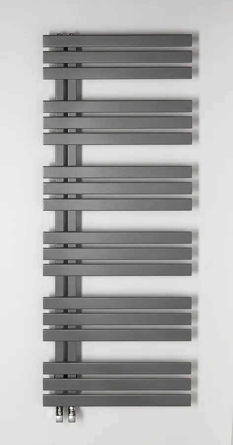 Sapho Silvana - Radiator 60x150 Cm, Metallic Zilver IR155 4 Sapho Silvana - Radiator 60x150 Cm, Metallic Zilver IR155 - Afbeelding 4