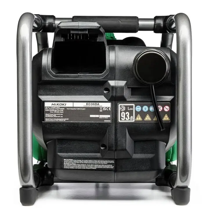 HiKOKI - 36 V ACCU-compressor, Zonder Accu En Lader EC36DAW4Z 2 HiKOKI - 36 V ACCU-compressor, Zonder Accu En Lader EC36DAW4Z - Afbeelding 2