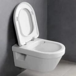 Geberit Duofix - Inbouwreservoir Voor Hangend Toilet Met SIGMA01 Bedieningsknop, Glanzend Chroom + Villeroy Boch - Hangend Toilet En Wc-bril, DirectFlush, SoftClose, CeramicPlus 111.300.00.5 NB2 -Sanitino Winkel e86969ba1c8baf785163acc9