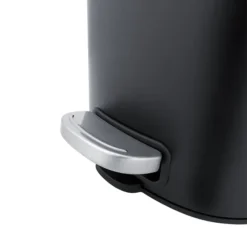 Nimco Afvalemmers - Prullenbak 5 L, Mat Zwart KOS 9005-90 -Sanitino Winkel e8a7d17ebce3ee202964a6ad