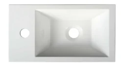 Sapho - Amarok Fontein 40x22 Cm, Zonder Overloop, 1 Kraangat Links, Wit AR400 -Sanitino Winkel ebbda726e24d6ea1fe5518c2