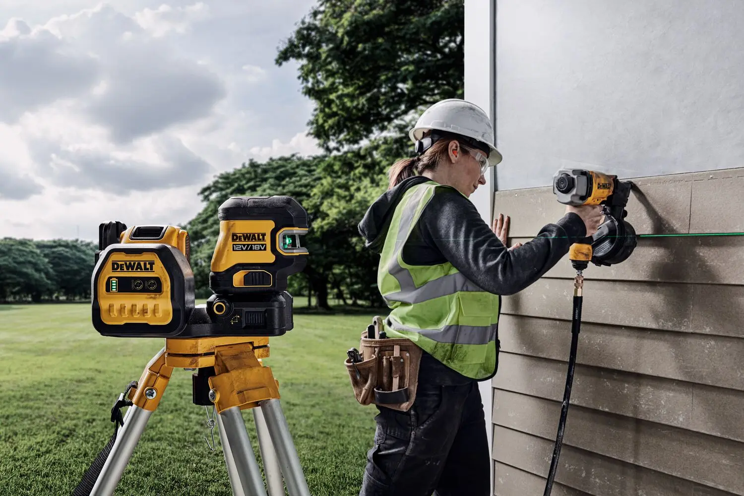 DeWALT Gereedschap - 12/18V ACCU Groene Kruislaser, Zonder Accu En Opladers DCE825NG18 7 DeWALT Gereedschap - 12/18V ACCU Groene Kruislaser, Zonder Accu En Opladers DCE825NG18 - Afbeelding 7