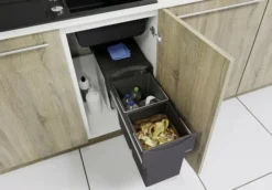 Blanco Botton II - Inbouw Afvalbak, Verdeeld, Inhoud 30 L 526376 -Sanitino Winkel ecab72fc9fe78a87427678d9