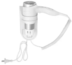 Sapho Hotelprogramma - Haardroger Met Houder, Wit XP005