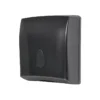 Sanela Toilet Accessoires Voor Openbare Toiletten - Dispenser Voor Gevouwen Papieren Handdoeken, Zwart SLDN 03N