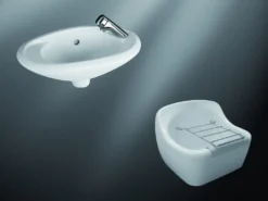 Ideal Standard Uitstortgootstenen - Uitstortgootsteen Duoro, 45x34x35 Cm, Wit R380601 -Sanitino Winkel f400432a0c17319da5ae8a9d