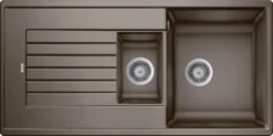 Blanco Zia 6 - Silgranit Spoelbak, 100x50 Cm, Koffie 515072