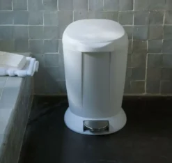 Simplehuman Afvalemmers - Afvalbak 6 L, Wit CW1318 -Sanitino Winkel f52194a02293cbb3954ea8de