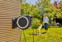 Gardena RollUp - RollUp L Wandslangenbox, Wandmontage, Met 30 M Slang, Turkoois 18625-20 -Sanitino Winkel f631d0c8cc890e3ec04363aa