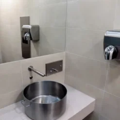 Sanela Automatische Handdrogers - Touch Free Handdroger, Roestvrij Staal SLO 02E -Sanitino Winkel f670c0e65b38de8c5bafcb5b