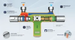 Sapho Mixona - Thermostatische Badkraan, Chroom MG410 -Sanitino Winkel f7b98ecbbc3d2fd0b08800f1