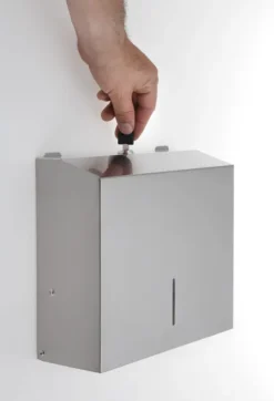 Sapho Hotelprogramma - Handdoekdispenser, Geborsteld Rvs XP052 -Sanitino Winkel f7fa5bb9bb91f57874557ca1