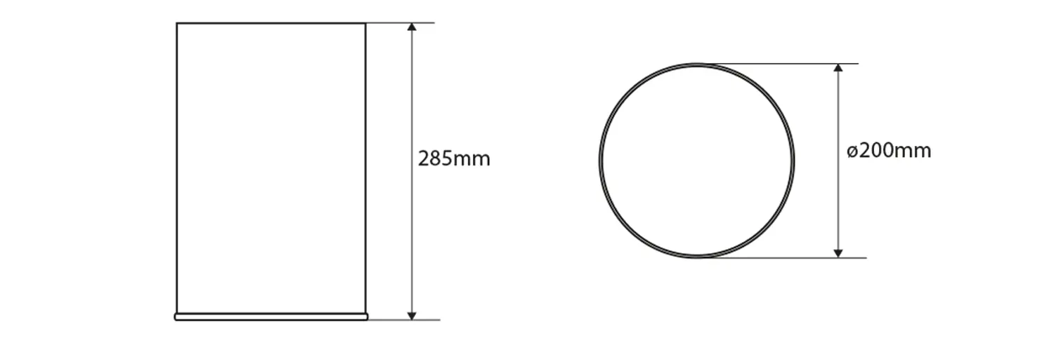 Sapho Hotelprogramma - Afvalbak Zonder Deksel 9 L, Geborsteld Roestvrij Staal XP014 2 Sapho Hotelprogramma - Afvalbak Zonder Deksel 9 L, Geborsteld Roestvrij Staal XP014 - Afbeelding 2
