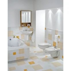 Jika Lyra Plus - Hangend Bidet, Met Kraangat, Met Zijopeningen, Wit H8303810003041 -Sanitino Winkel f83eae97a7c0c47927b010d7