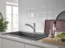 Grohe QuickFix Start - Keukenkraan Met Uittrekbare Handdouche, Supersteel 30531DC1 -Sanitino Winkel f88801f24df339e0d5cbbb0e